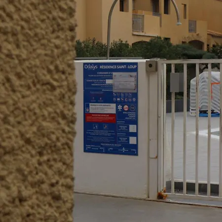 Le Cap D'agde 2 Pièces Climatisé Résidence Odalys St Loup En Rdc Avec Terrasse Appartamento